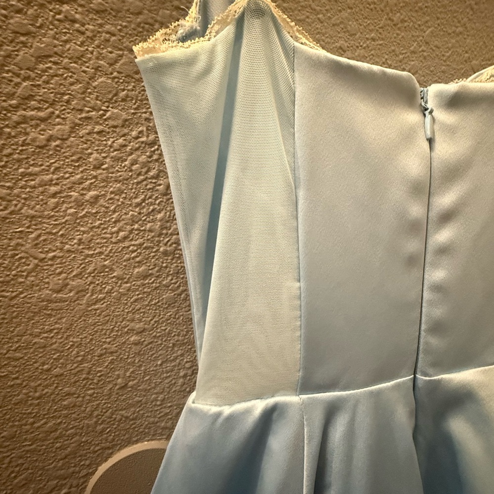 House of CB Mademoiselle Bustier stretch satin midi dress - Picture 7 of 10